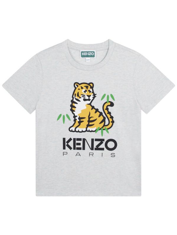 Kenzo Kids Kenzo Kids Тишърт K15664 S Сив Regular Fit