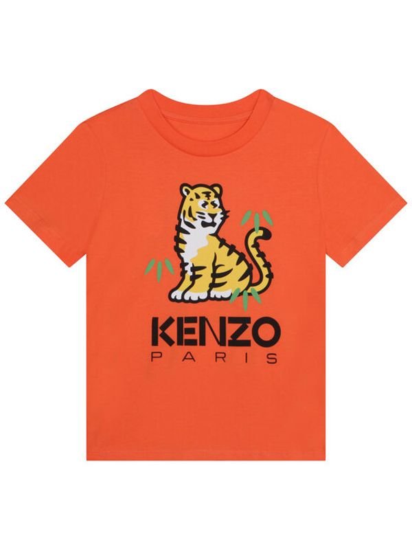 Kenzo Kids Kenzo Kids Тишърт K25800 S Оранжев Regular Fit
