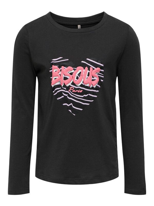 Kids ONLY Kids ONLY Блуза Hollie 15275495 Сив Regular Fit