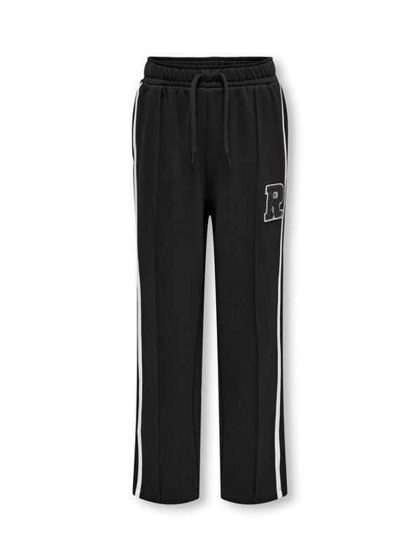 Kids ONLY Kids ONLY Долнище анцуг Selina 15281089 Черен Wide Leg