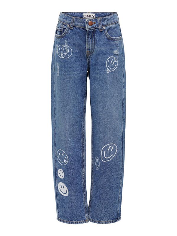 Kids ONLY Kids ONLY Дънки 15293568 Син Straight Fit