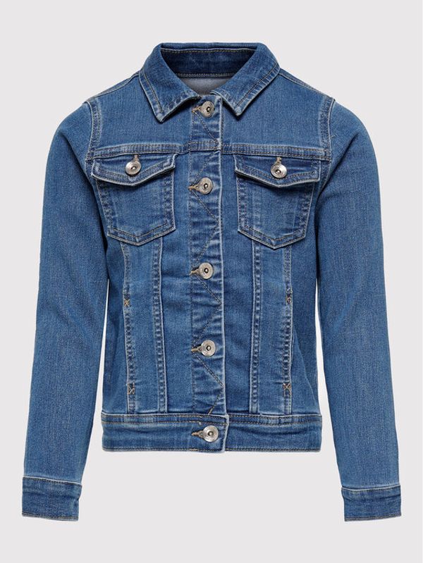 Kids ONLY Kids ONLY Дънково яке Rain 15235488 Син Regular Fit