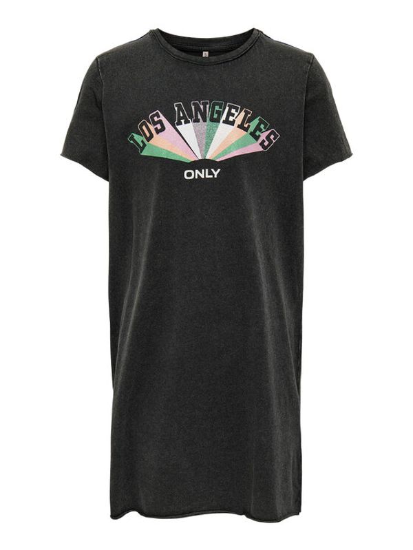 Kids ONLY Kids ONLY Ежедневна рокля 15292336 Черен Regular Fit