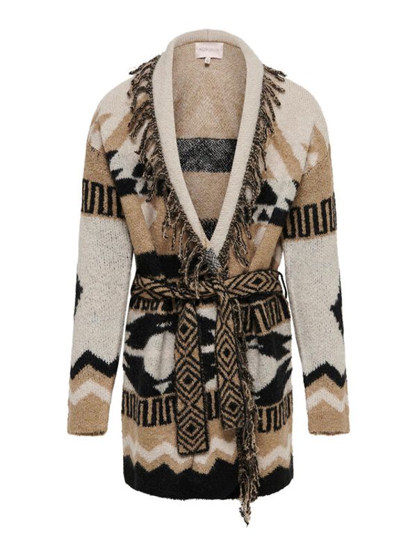 Kids ONLY Kids ONLY Кардиган Gmara 15235750 Кафяв Regular Fit