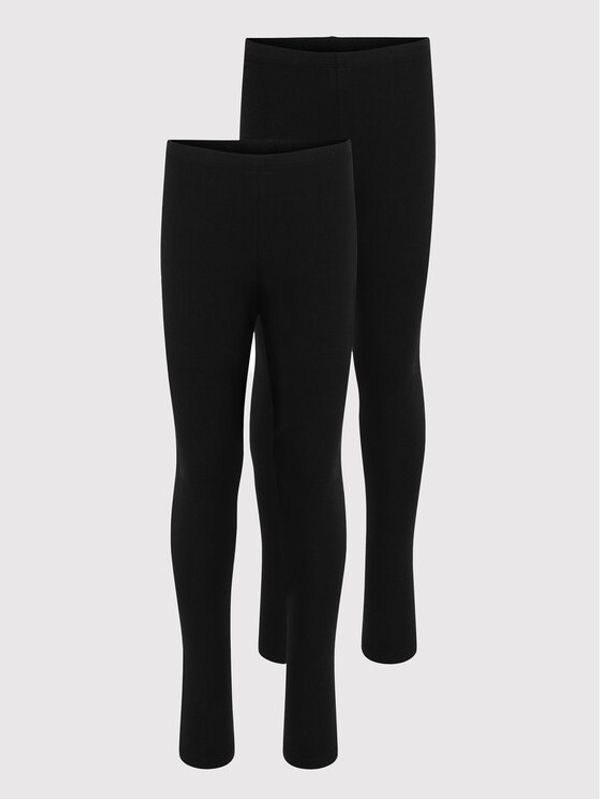 Kids ONLY Kids ONLY Комплект 2 чифта клинове Nille 15250477 Черен Slim Fit