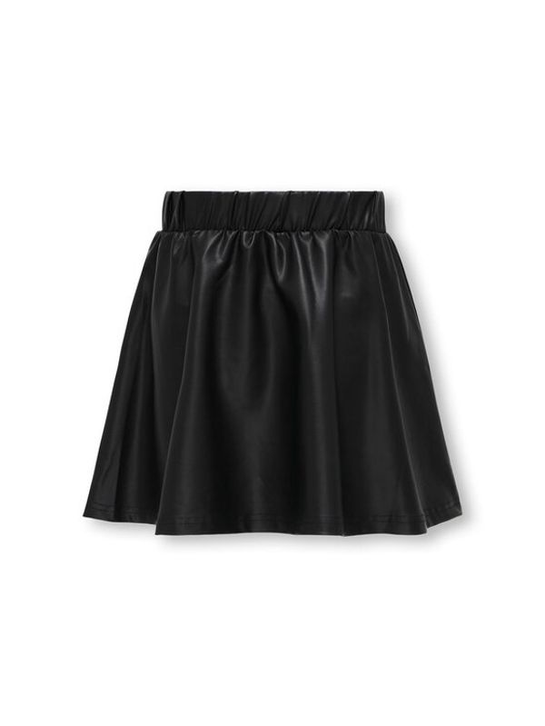 Kids ONLY Kids ONLY Пола от имитация на кожа 15299782 Черен Regular Fit