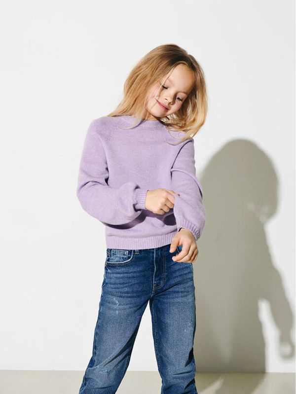 Kids ONLY Kids ONLY Пуловер Lesley 15246166 Виолетов Regular Fit