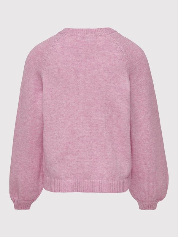 Kids ONLY Kids ONLY Пуловер Lesly 15246166 Розов Regular Fit