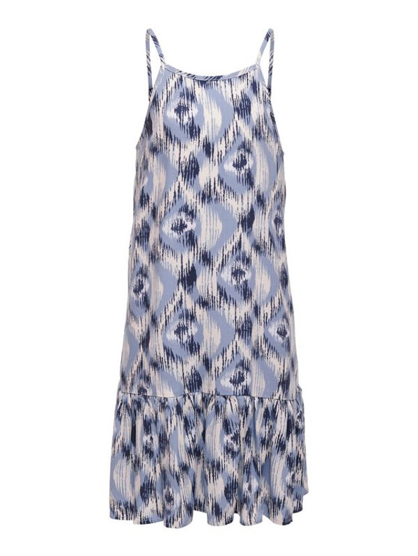 Kids ONLY Kids ONLY Рокля 15293725 Син Regular Fit