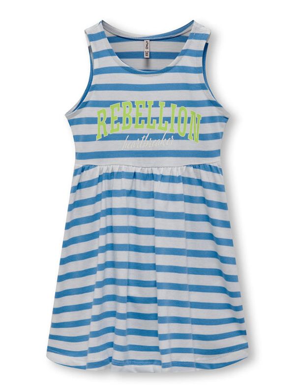 Kids ONLY Kids ONLY Рокля 15296722 Зелен Regular Fit