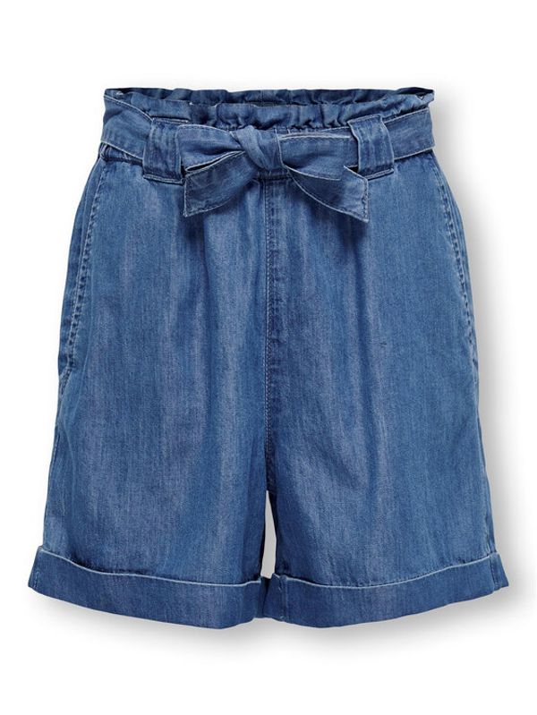 Kids ONLY Kids ONLY Шорти от плат 15285101 Син Regular Fit