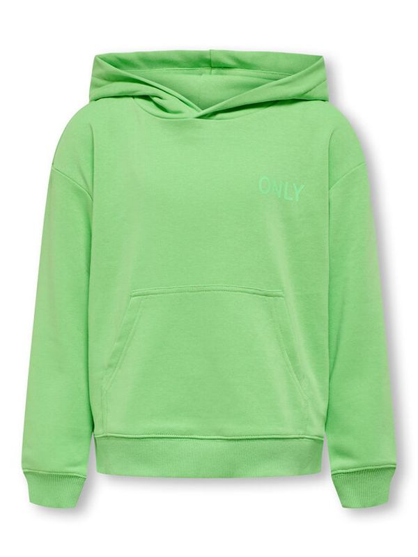 Kids ONLY Kids ONLY Суитшърт 15248649 Зелен Loose Fit