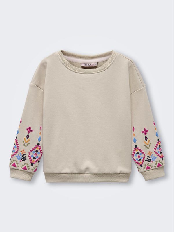 Kids ONLY Kids ONLY Суитшърт 15285502 Сив Regular Fit