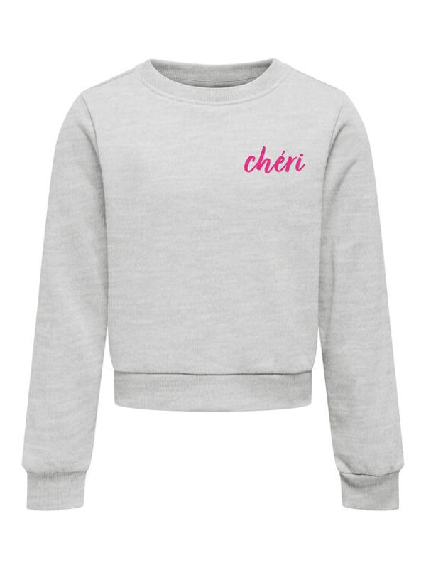 Kids ONLY Kids ONLY Суитшърт 15299816 Розов Regular Fit