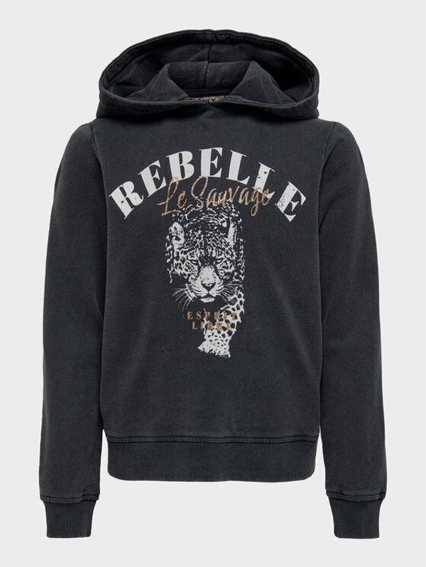 Kids ONLY Kids ONLY Суитшърт Lucinda 15271392 Сив Regular Fit