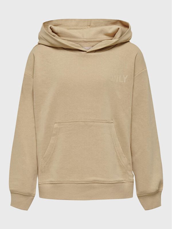 Kids ONLY Kids ONLY Суитшърт Never 15248649 Кафяв Loose Fit