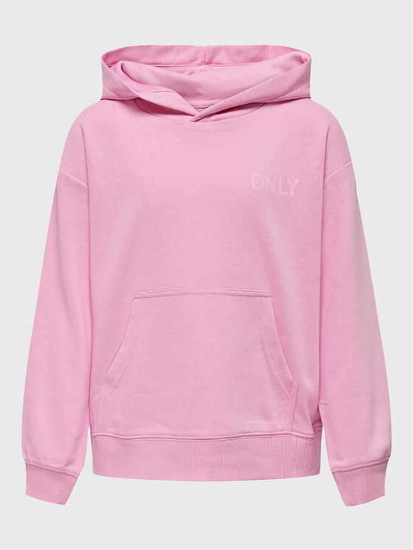 Kids ONLY Kids ONLY Суитшърт Never 15248649 Розов Loose Fit