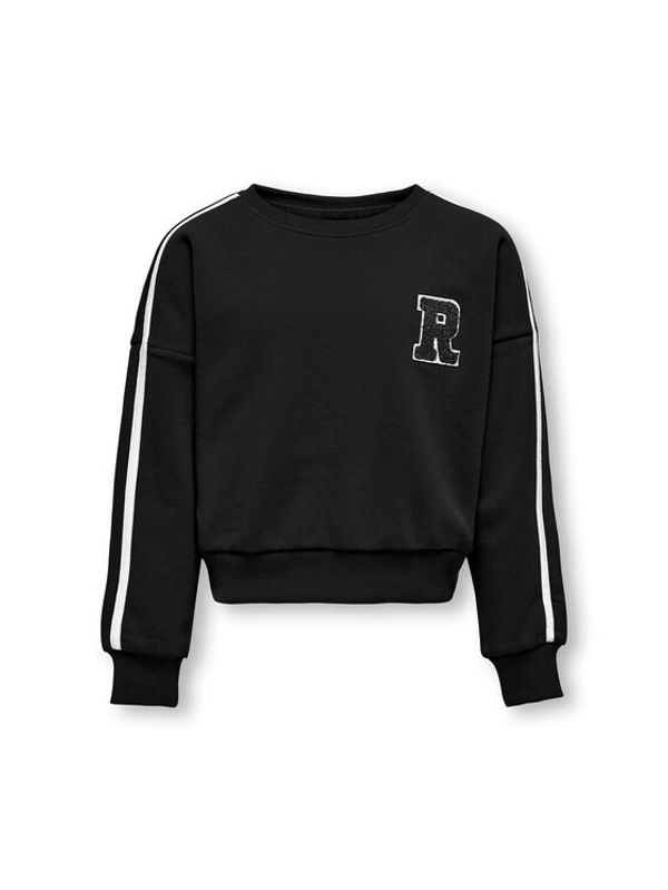 Kids ONLY Kids ONLY Суитшърт Selina 15281087 Черен Oversize