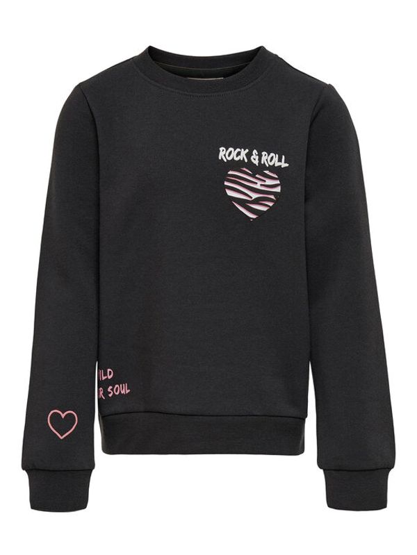 Kids ONLY Kids ONLY Суитшърт Trine 15275515 Сив Regular Fit