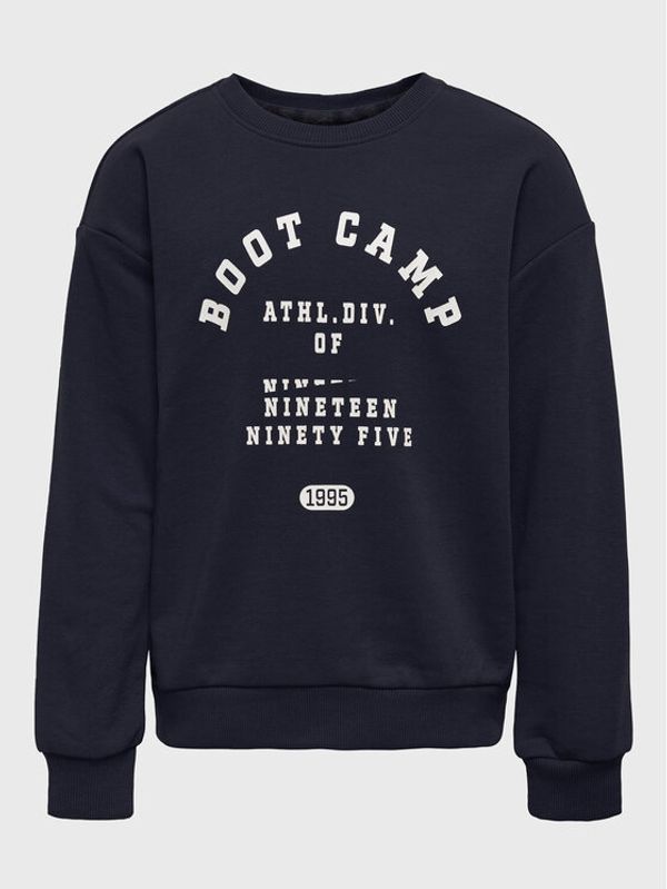 Kids ONLY Kids ONLY Суитшърт Ziggy 15271455 Тъмносин Regular Fit