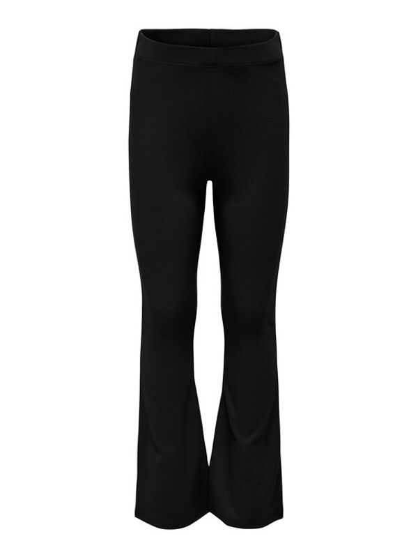 Kids ONLY Kids ONLY Текстилни панталони 15295239 Черен Flared Fit