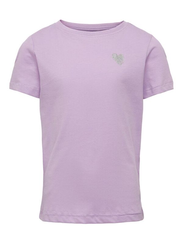 Kids ONLY Kids ONLY Тишърт 15266481 Виолетов Regular Fit