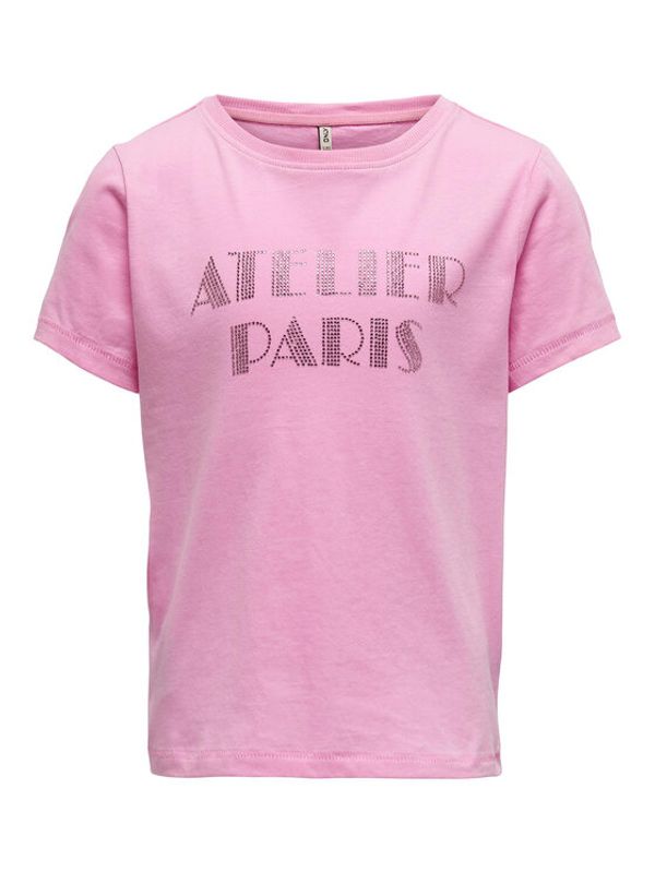 Kids ONLY Kids ONLY Тишърт 15282766 Розов Regular Fit