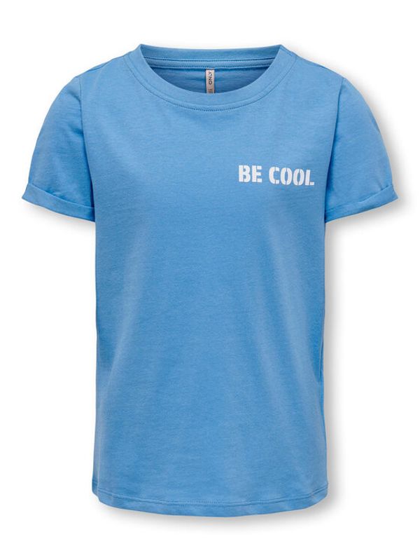 Kids ONLY Kids ONLY Тишърт 15286677 Син Slim Fit