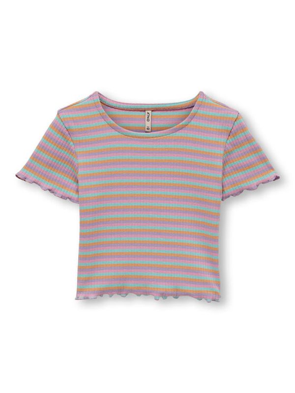 Kids ONLY Kids ONLY Тишърт 15294740 Виолетов Slim Fit