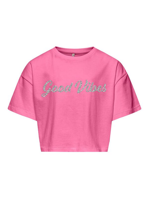 Kids ONLY Kids ONLY Тишърт 15296959 Виолетов Loose Fit