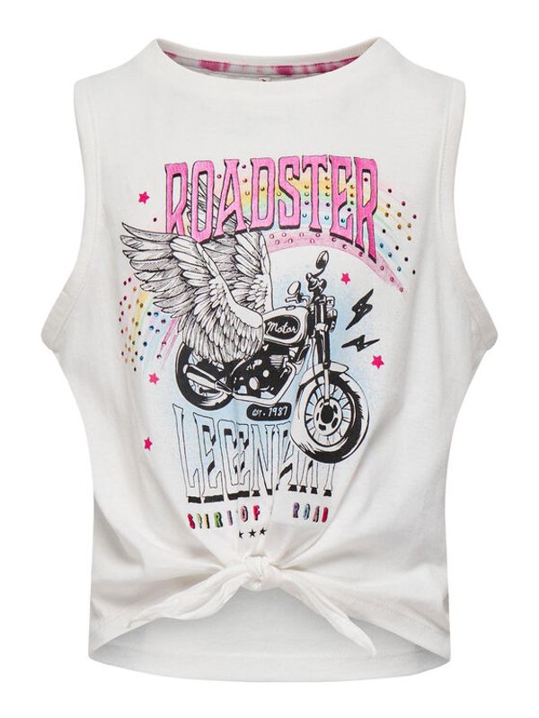 Kids ONLY Kids ONLY топ 15296704 Бял Regular Fit