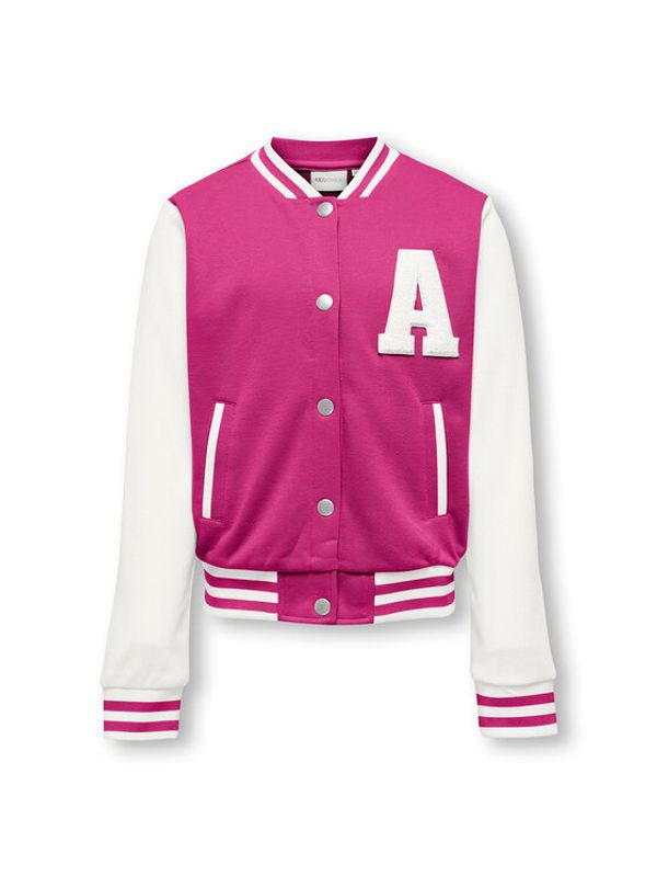 Kids ONLY Kids ONLY Яке бомбър 15258209 Розов Regular Fit