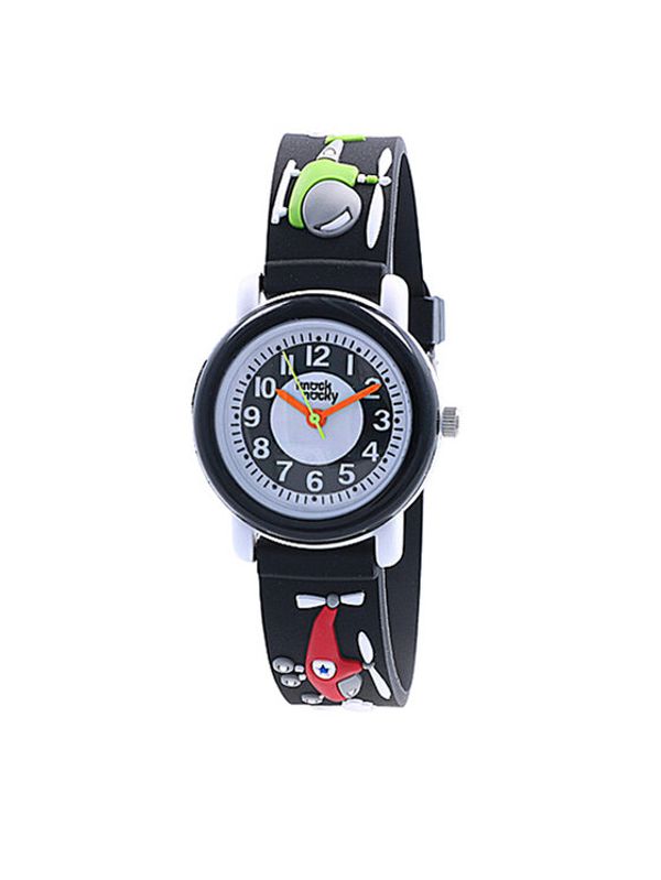 Knock Nocky Knock Nocky Часовник Jelly JL3185001 Черен