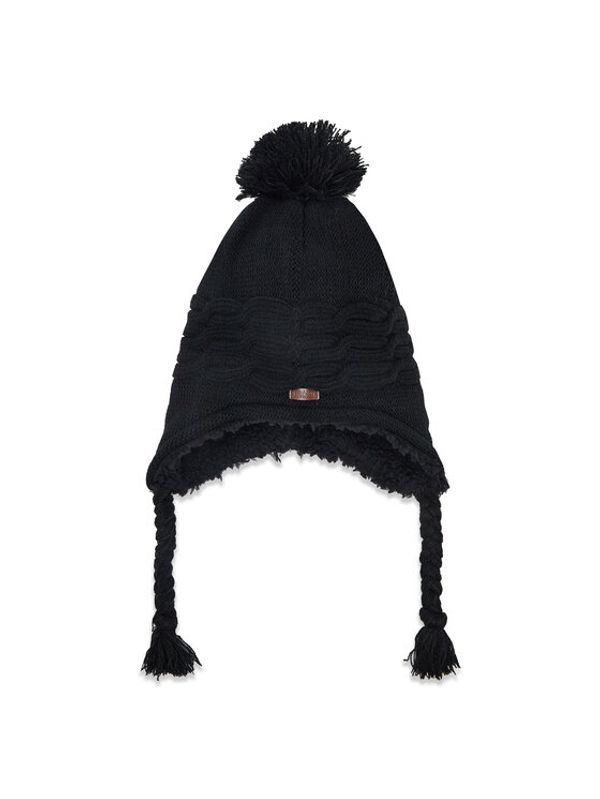 Kombi Kombi Шапка Weave Junior H4689 Черен