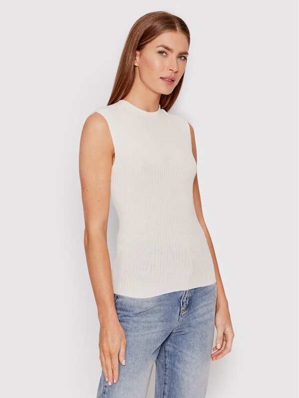 Kontatto Kontatto Блуза 3M7409 Бял Slim Fit