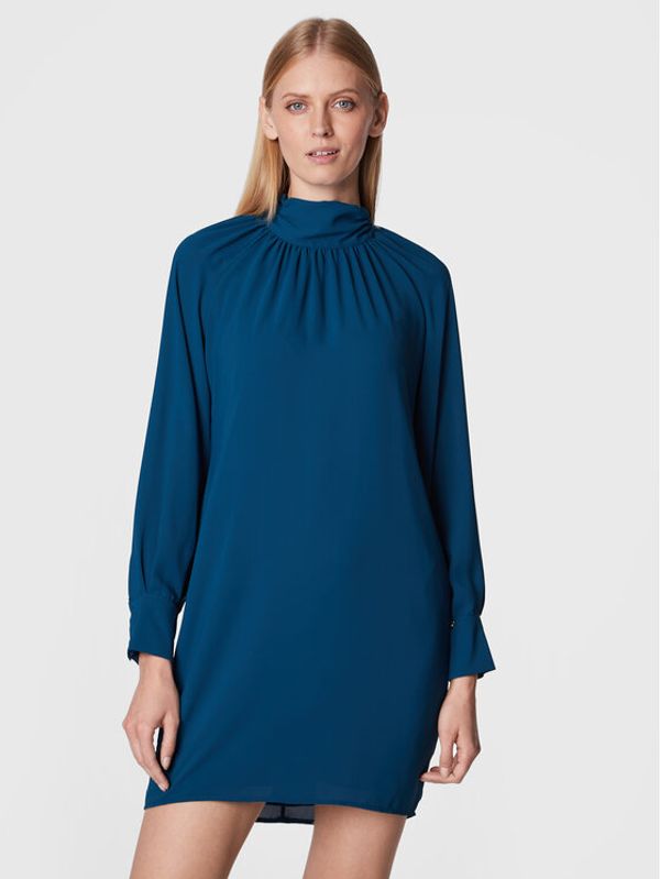 Kontatto Kontatto Ежедневна рокля MG4013 Тъмносин Relaxed Fit