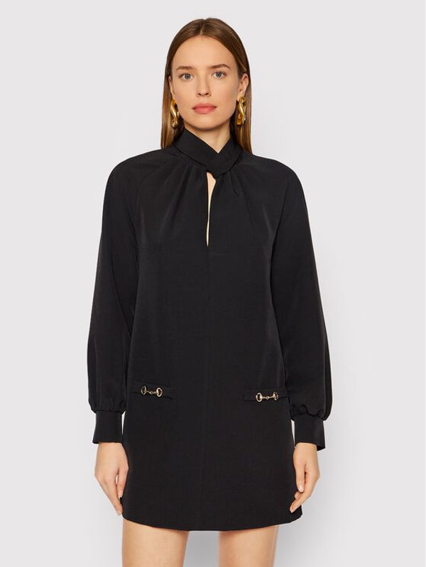 Kontatto Kontatto Ежедневна рокля NO170 Черен Regular Fit