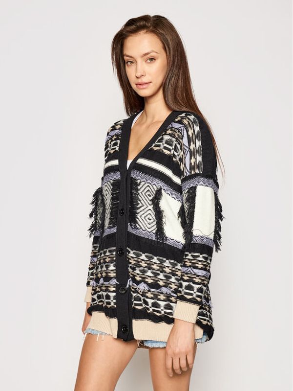 Kontatto Kontatto Кардиган 3M7235 Черен Regular Fit