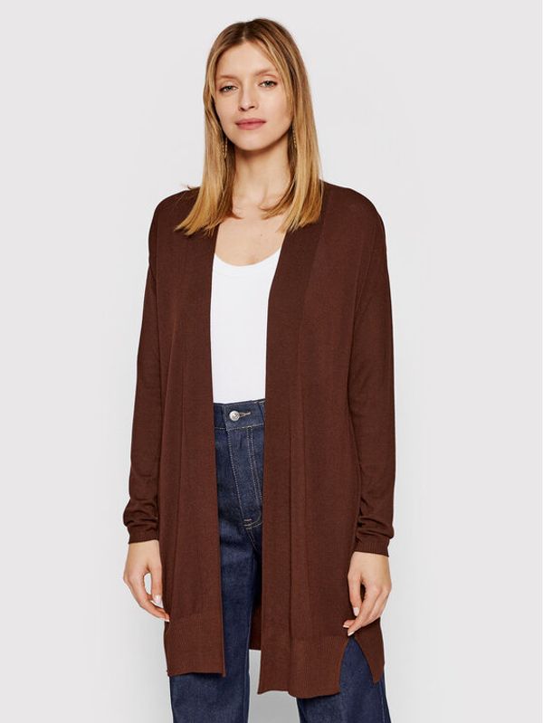 Kontatto Kontatto Кардиган 3M7410 Кафяв Regular Fit