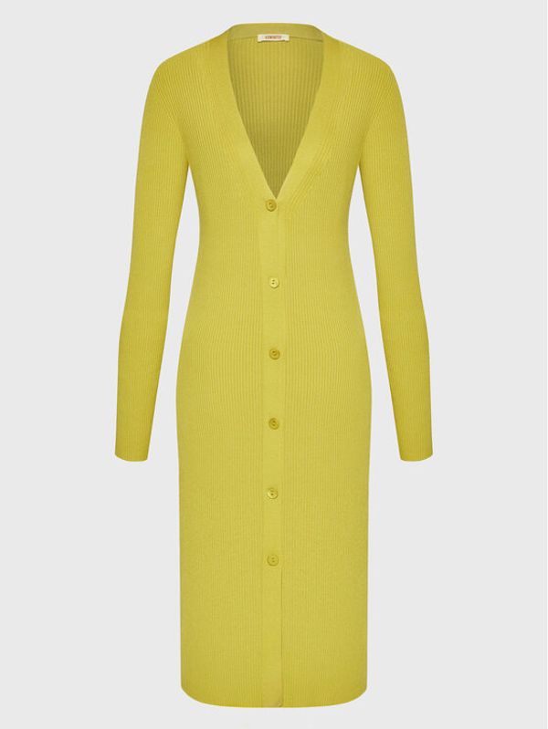 Kontatto Kontatto Кардиган 3M7759 Зелен Regular Fit