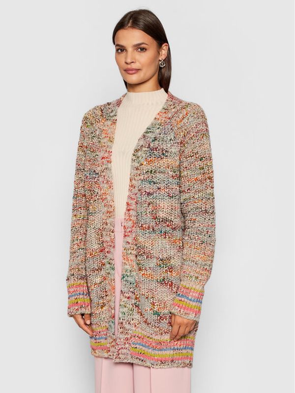 Kontatto Kontatto Кардиган 3M8395 Цветен Regular Fit