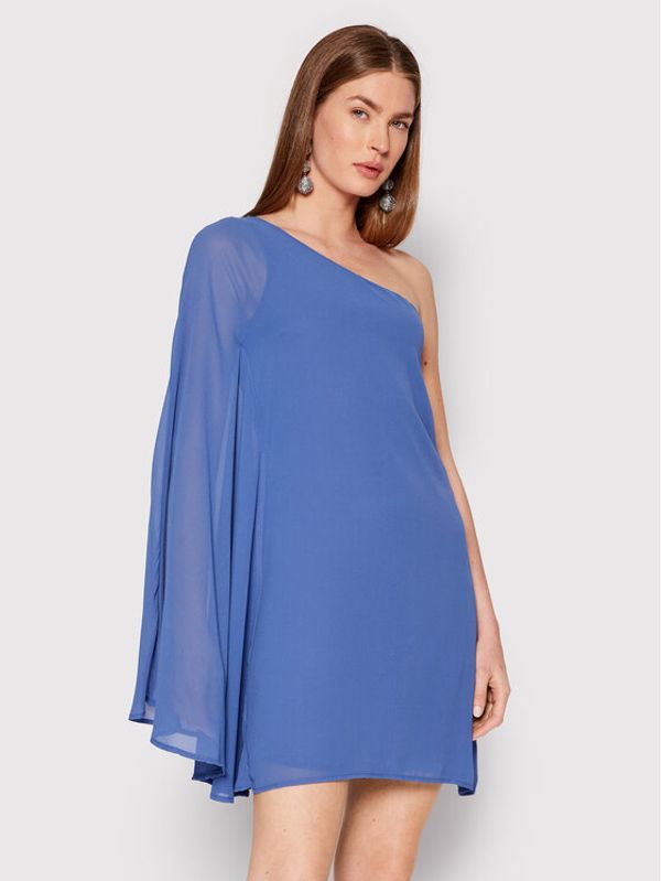 Kontatto Kontatto Коктейлна рокля YM207 Син Regular Fit