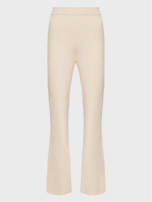 Kontatto Kontatto Плетени панталони 3M7762 Бежов Regular Fit