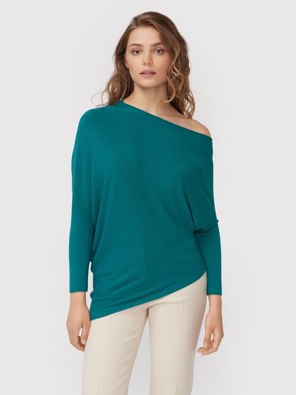 Kontatto Kontatto Пуловер 3M7608 Зелен Regular Fit