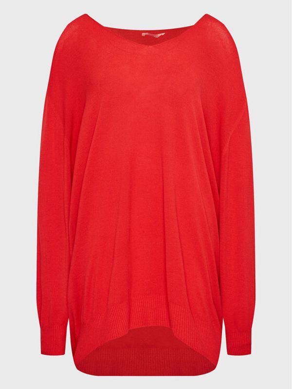 Kontatto Kontatto Пуловер 3M9015 Черен Relaxed Fit