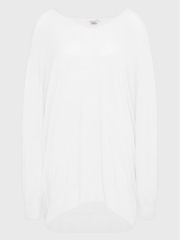 Kontatto Kontatto Пуловер 3M9015 Екрю Relaxed Fit