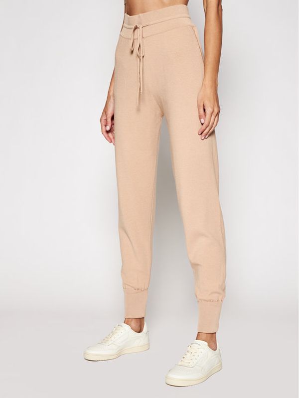 Kontatto Kontatto Текстилни панталони 3M7264 Кафяв Regular Fit