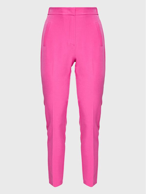 Kontatto Kontatto Текстилни панталони CO9000 Розов Slim Fit