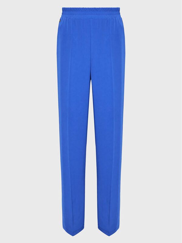 Kontatto Kontatto Текстилни панталони NO7028 Син Relaxed Fit