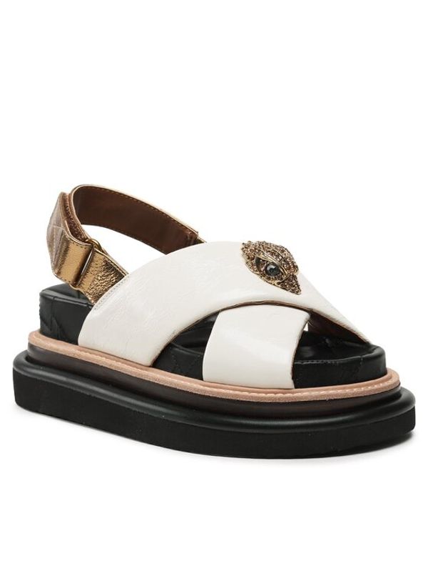 Kurt Geiger Kurt Geiger Чехли 225-Orson Cross Strap Sandal 9992241109 Екрю